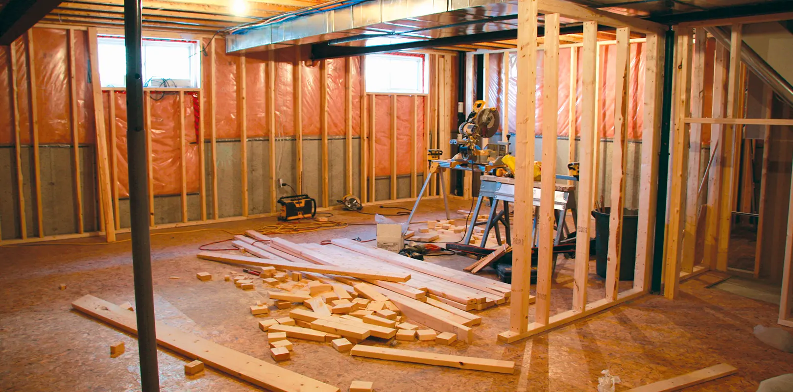 Basement Framing